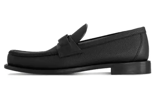 LOUIS VUITTON Major Loafers Men's Black