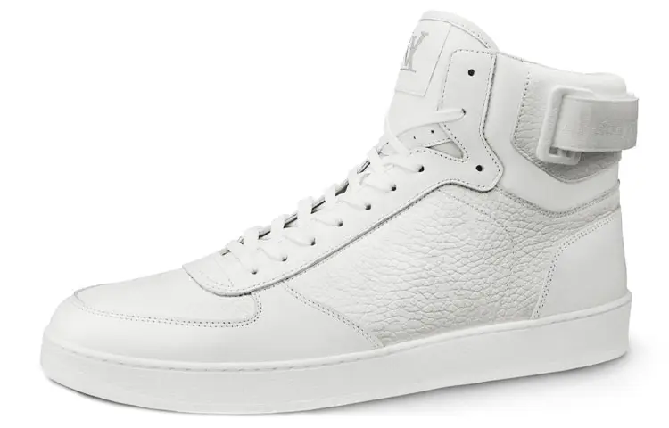 LOUIS VUITTON Rivoli Ankle Sneakers 'White Textured'