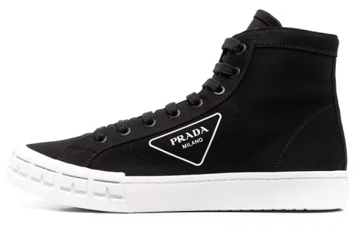 PRADA Stylish Skateboarding Shoes Men's Black