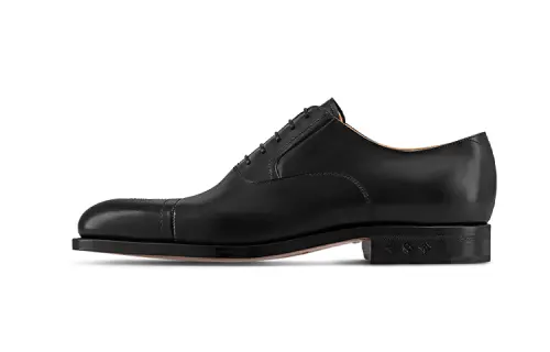 LOUIS VUITTON Varenne Dress Shoes Men's Black
