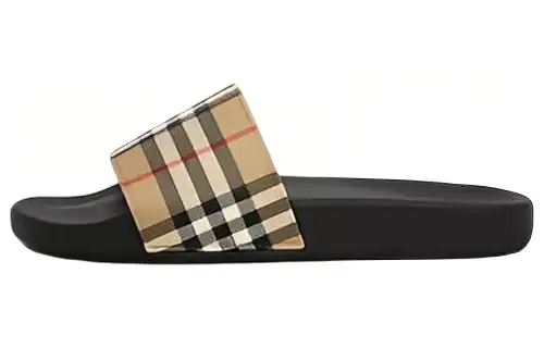 Burberry Vintage Check Print Slides