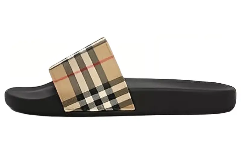 Burberry Vintage Check Print Slides
