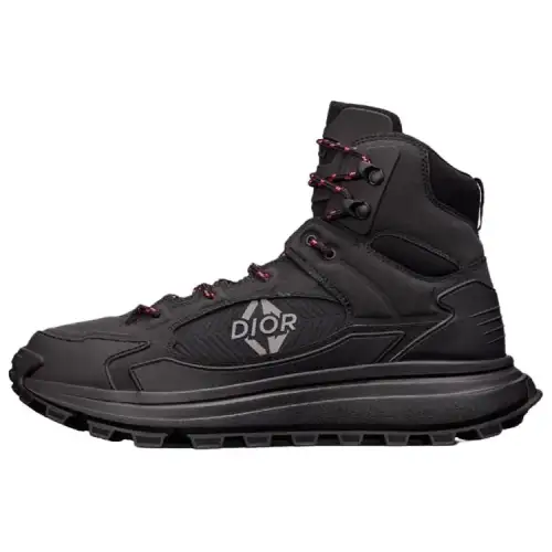 DIOR Snow Ankle Length Outdoor Boots Men's Black