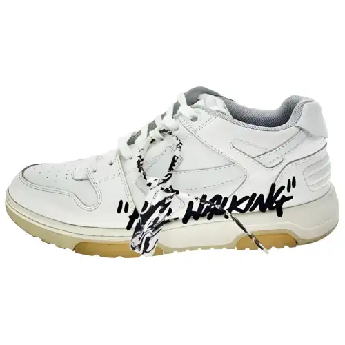 OFF WHITE Out Of Office Leisure Sneakers Black/White