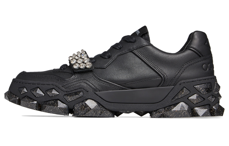 Jimmy Choo Diamond X Strap/F Low top Casual Shoes Women's Black