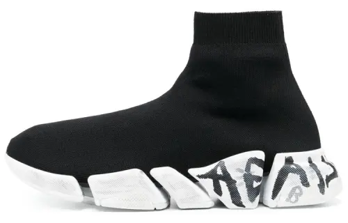 Balenciaga Speed 2.0 Sole Printed Sock Sneakers
