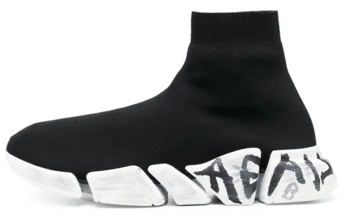 Balenciaga Speed 2.0 Sole Printed Sock Sneakers