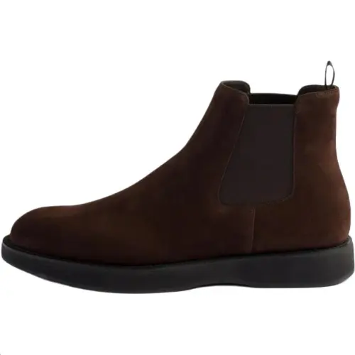Prada Elasticated-Panel Slip-On Chelsea Boots