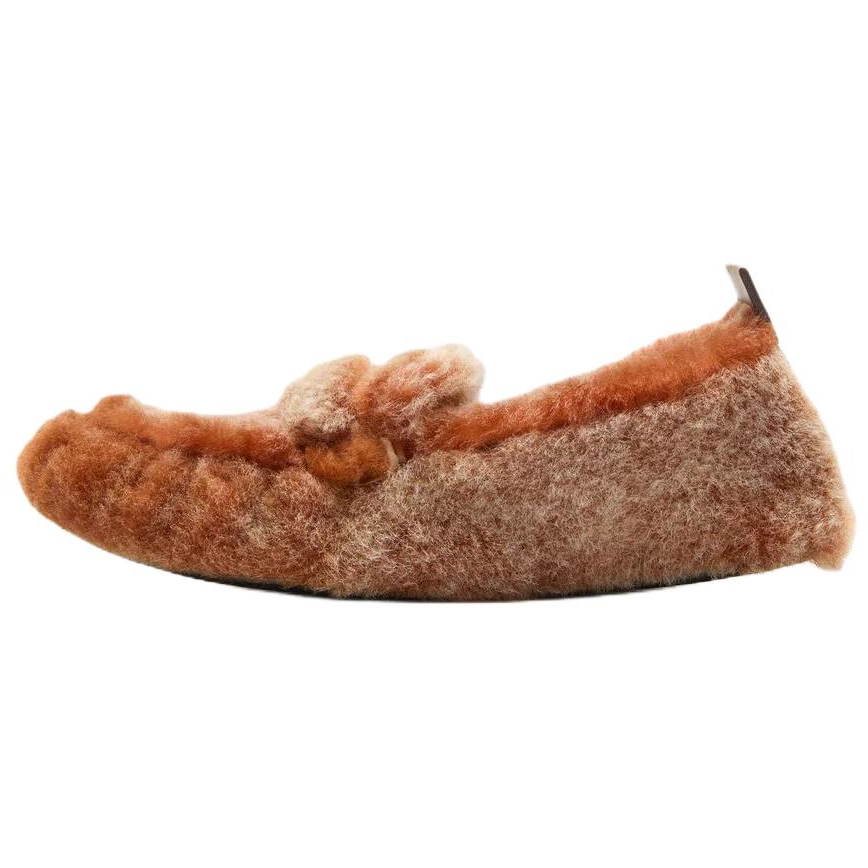 Женские лоферы Acne Studios (коричневые)