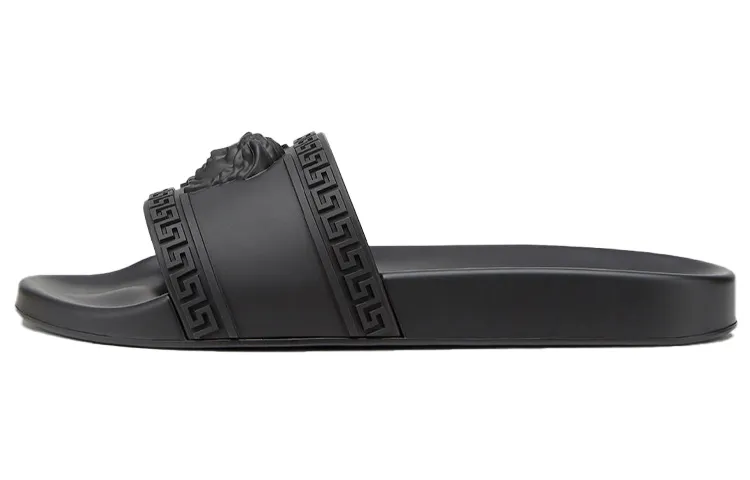 VERSACE Palazzo Slides Black