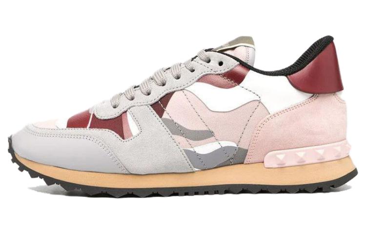 Женские кроссовки Valentino Valentino (розово-серые)