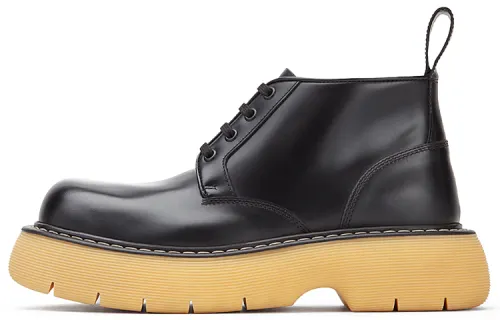 Bottega Veneta Bounce Ankle Boot Black Women's