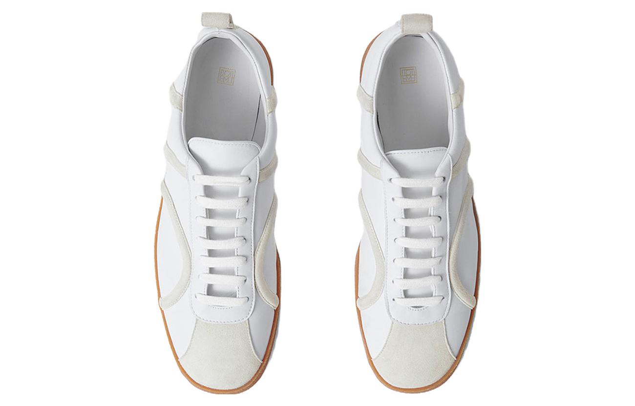 TOTEME Round Toe Lace Up Sneakers Women's