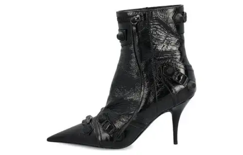 Balenciaga Cagole Pointed Toe Boots Women's
