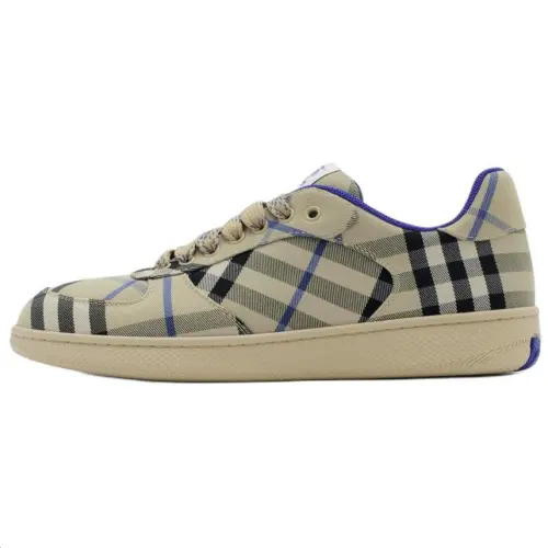 Burberry Terrace Low top Skateboard Shoes Women's Blue