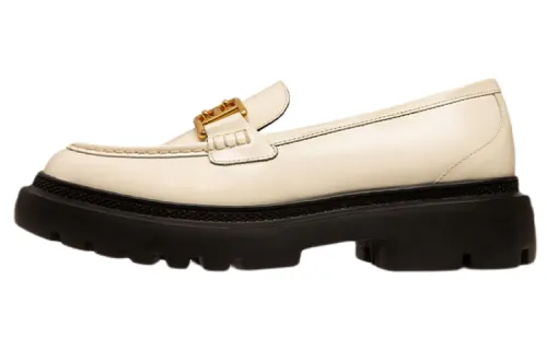 BALLY Bally Gioia flat elegant and versatile women's casual shoes, women's white