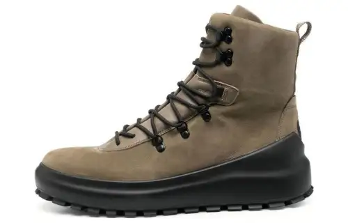 STONE ISLAND Lace-up Suede Boots