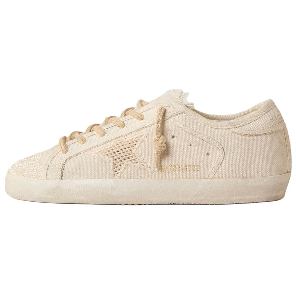 Женские кеды Golden Golden Goose Super-Star (бежевые)