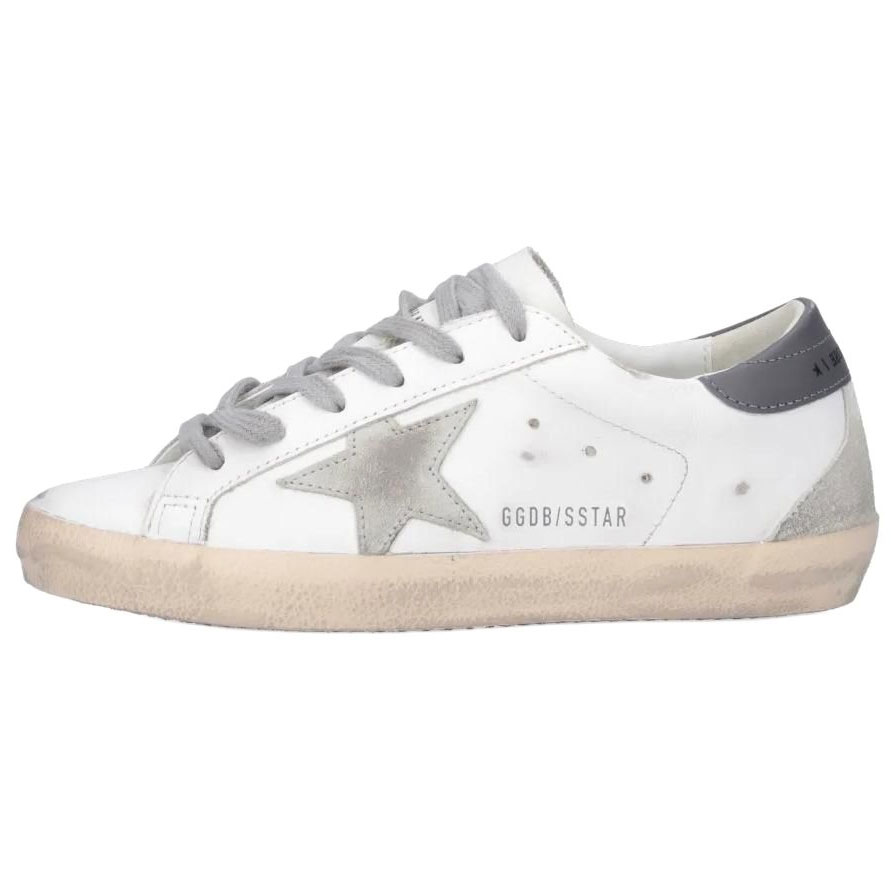 Женские кеды Golden Goose Super-Star (серые)