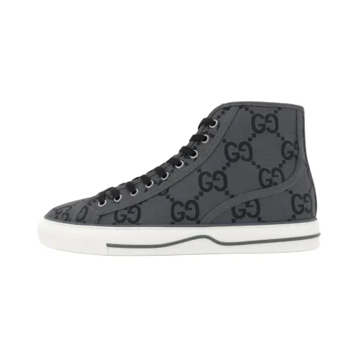 Gucci Tennis 1977 High 'GG Monogram - Grey Black'