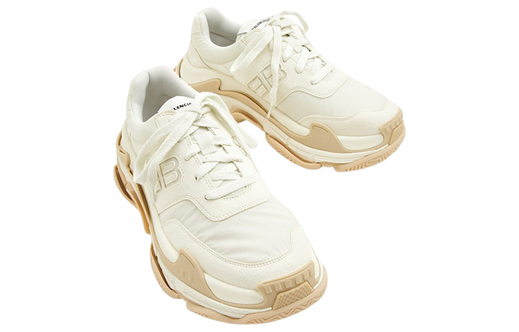 Женские кроссовки Balenciaga Triple S (белый) — фото 3