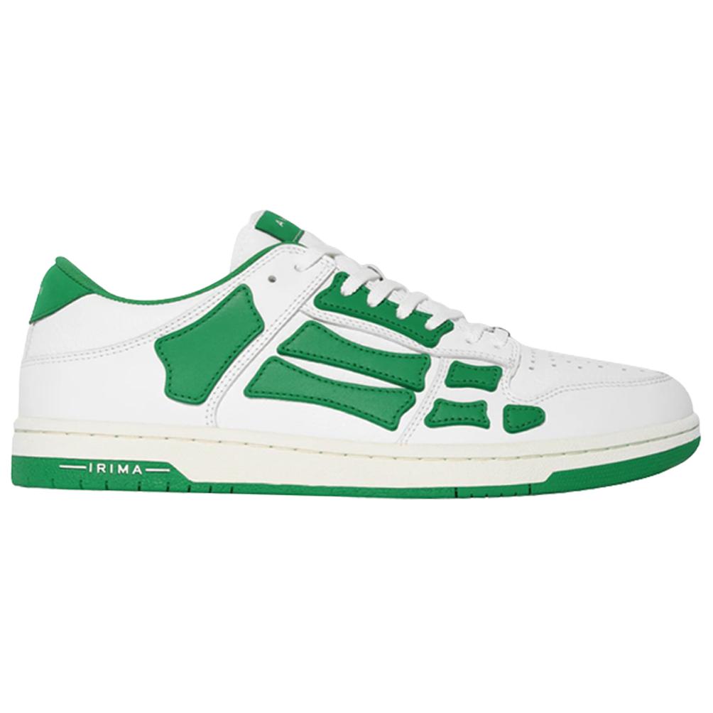 AMIRI Skel Top Low White Green