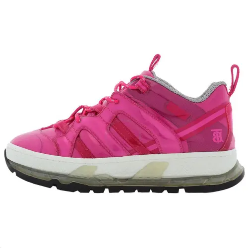 Burberry Union Nylon Low top Casual Shoes Men's Fuchsia