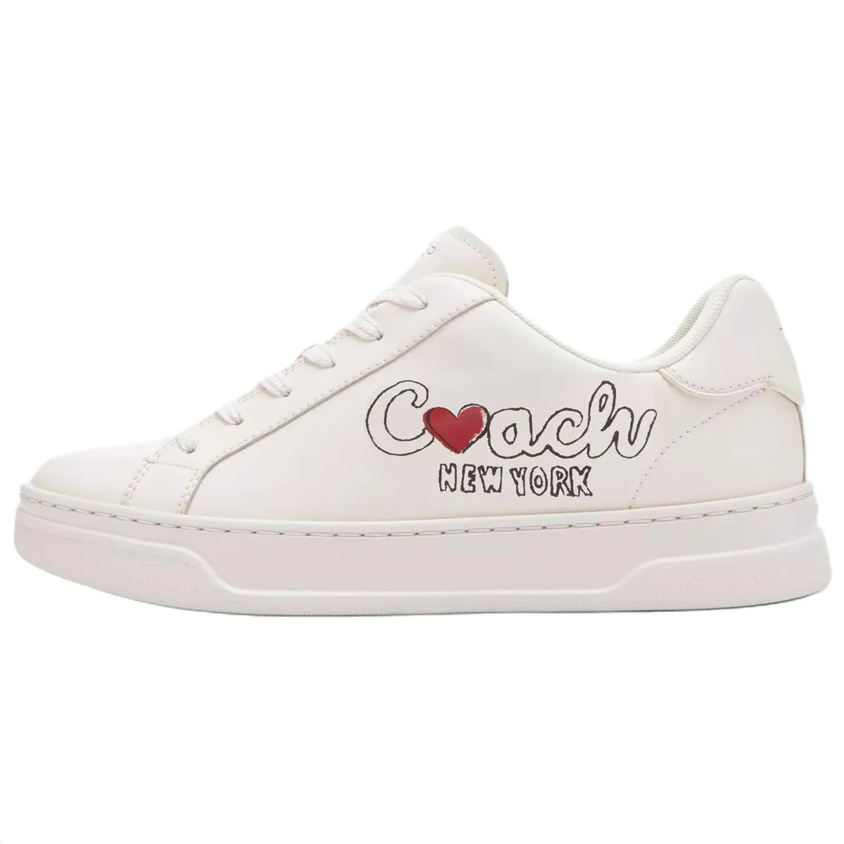 COACH Highline Low top Skateboard Shoes Women's White