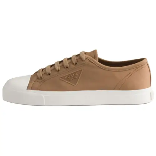 PRADA Low top Canvas Shoes Men's Brown
