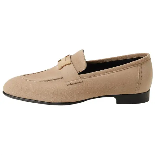 HERMES PARIS Loafers Women's Beige