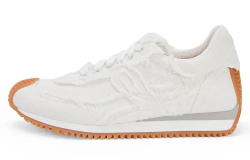 LOEWE Flow Runner Low top Casual Shoes Men's White