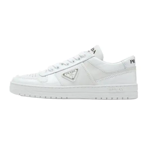 PRADA Low top Skateboard Shoes Women's White