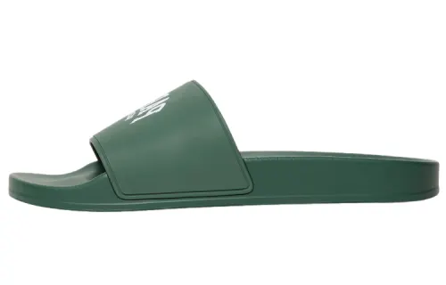 Balenciaga PARIS Rubber Stylish Sandal Men's Green