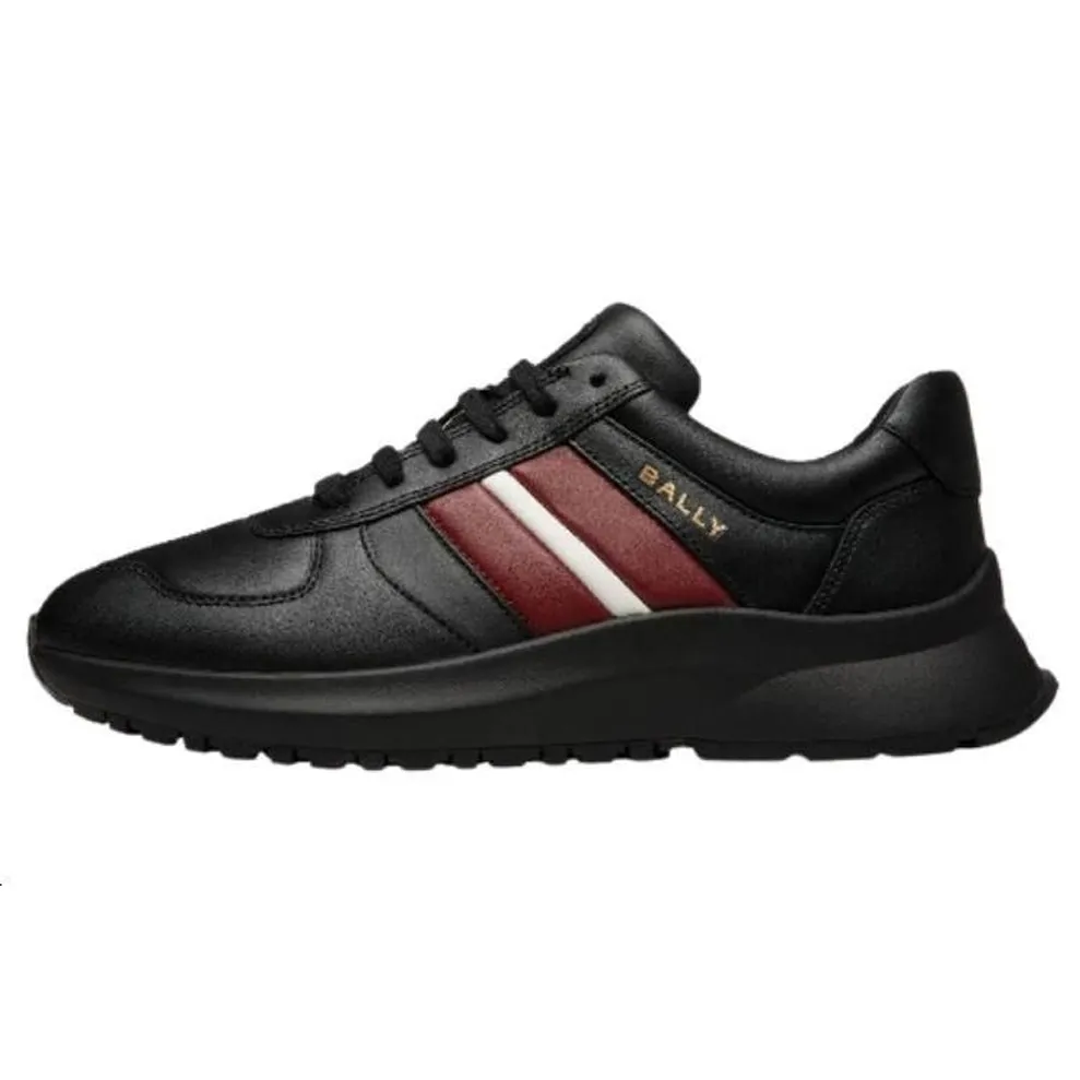 BALLY Lace-up Leather Sneakers