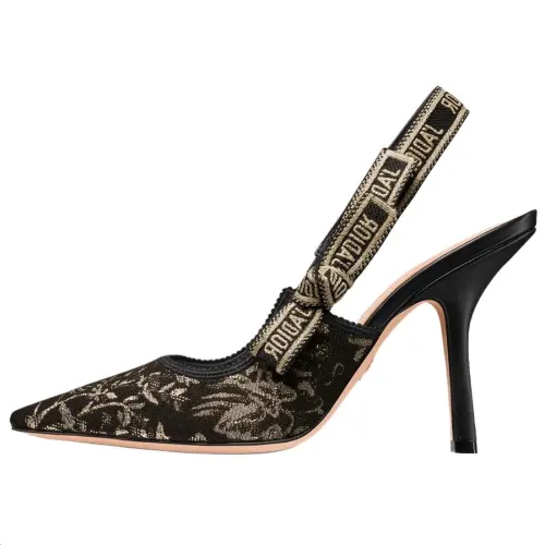 DIOR J'Adior Slim Heel High Heels 10cm Women's Black