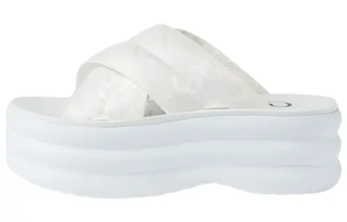 Gucci Wmns Gg Platform Slide 'White' Women's