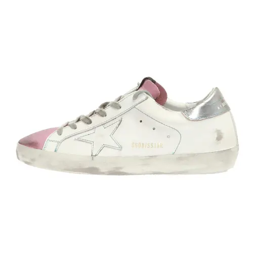 Golden Goose Super Star Low top Skateboard Shoes Women's White