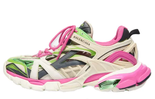 Balenciaga Track.2 Pink Green Women's