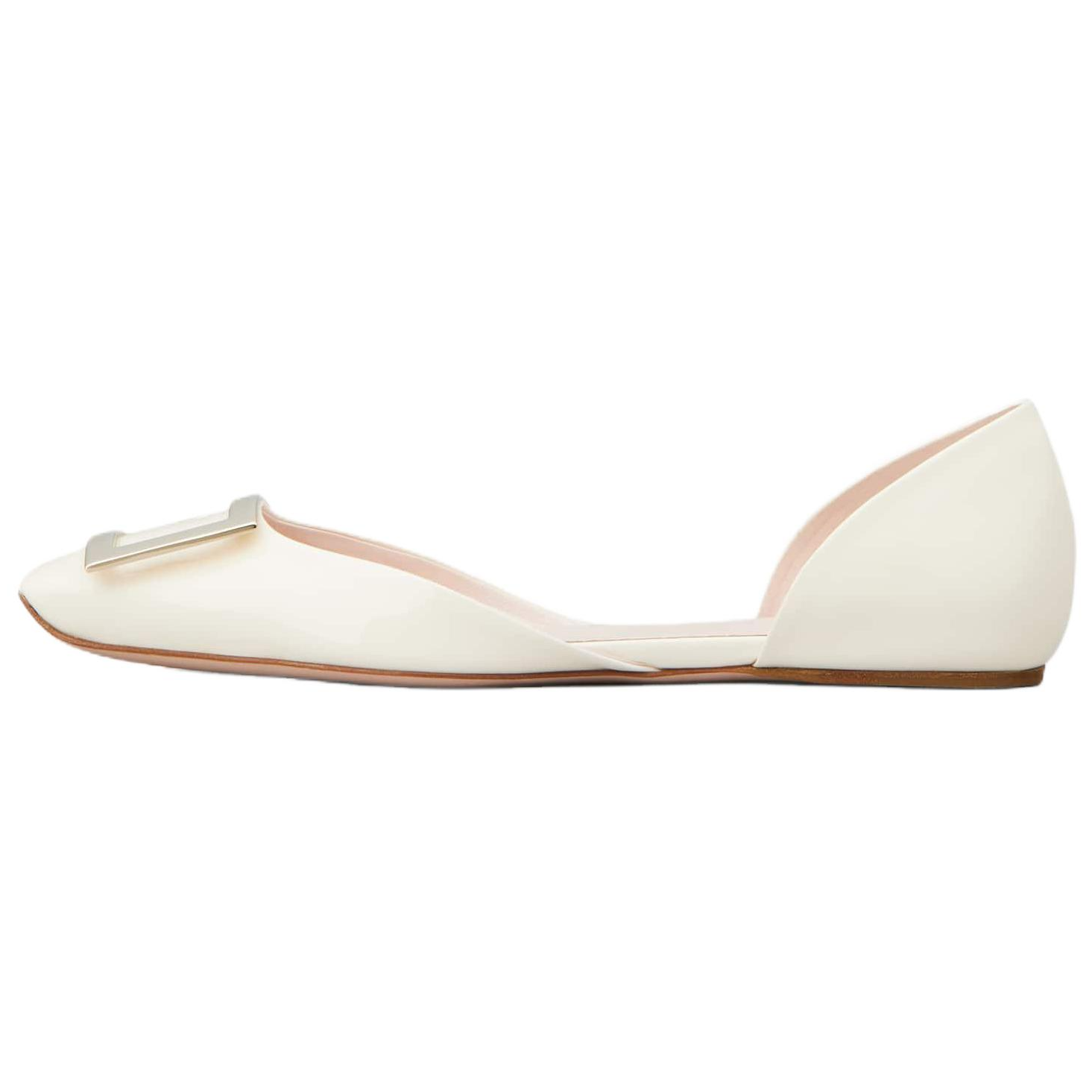 Roger Vivier Trompette Dorsay Women's Casual Shoes Women's White