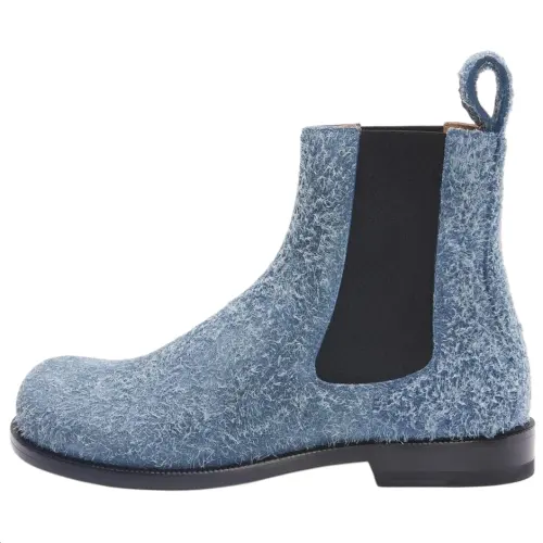 LOEWE Campo Chelsea Boots Women's Blue