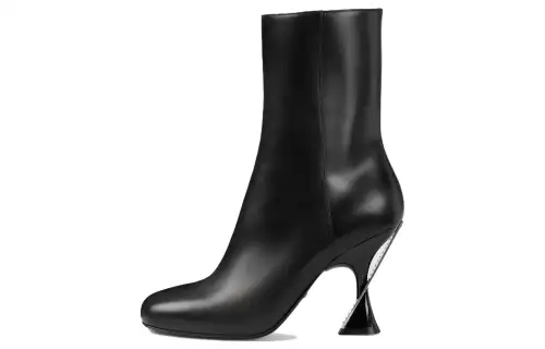 GUCCI Ankle Boots 9.5cm Women's Black