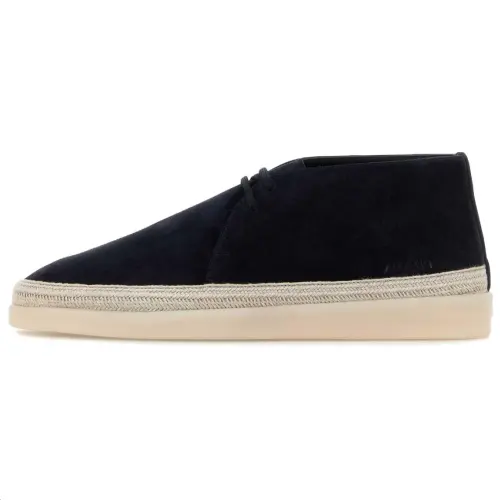 PRADA Men's Casual Shoes Men's Low Top Blue