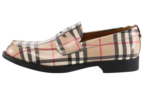 Burberry Calfskin Men's Casual Shoes Men's