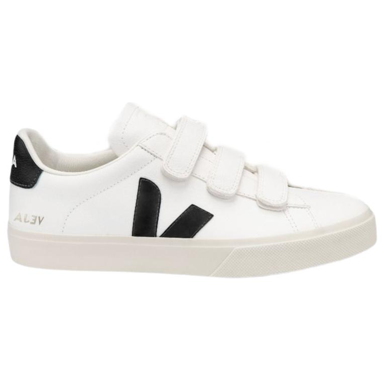 VEJA Recife Lace Up Low top Stylish Skateboarding Shoes Unisex White Black