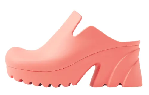 Bottega Veneta Flash Closed Toe Slippers Women's Flamingo Pink