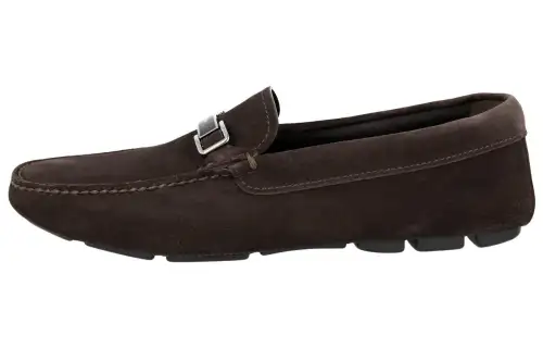 PRADA Loafers Men's Brown