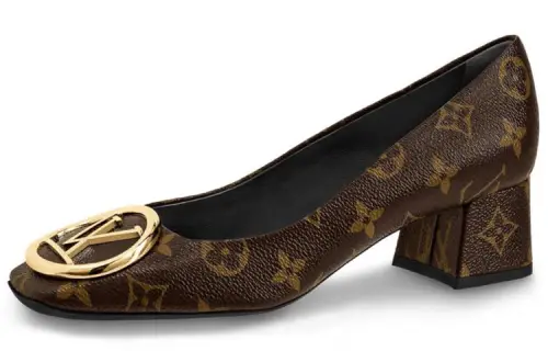 LOUIS VUITTON Lv Madeleine Pumps 'Brown Monogram' Women's