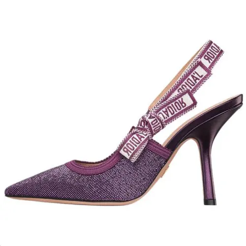 DIOR J'Adior Slim Heel High Heels 10cm Women's Purple