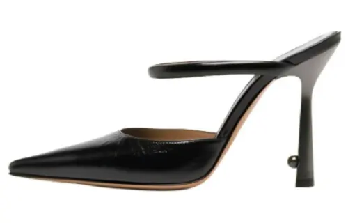OFF-WHITE Lollipop 110mm Patent-leather Mules