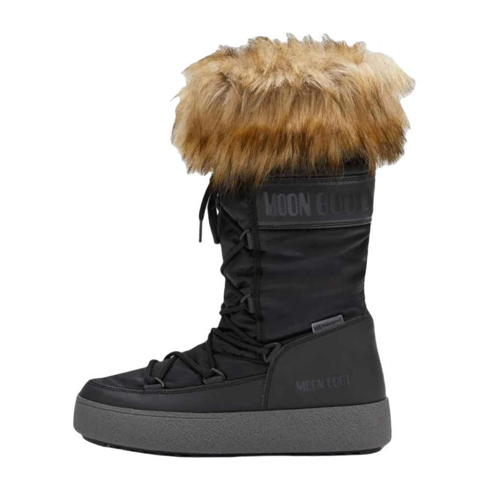 Женские ботинки Moon Boot Ltrack Monaco (черные)